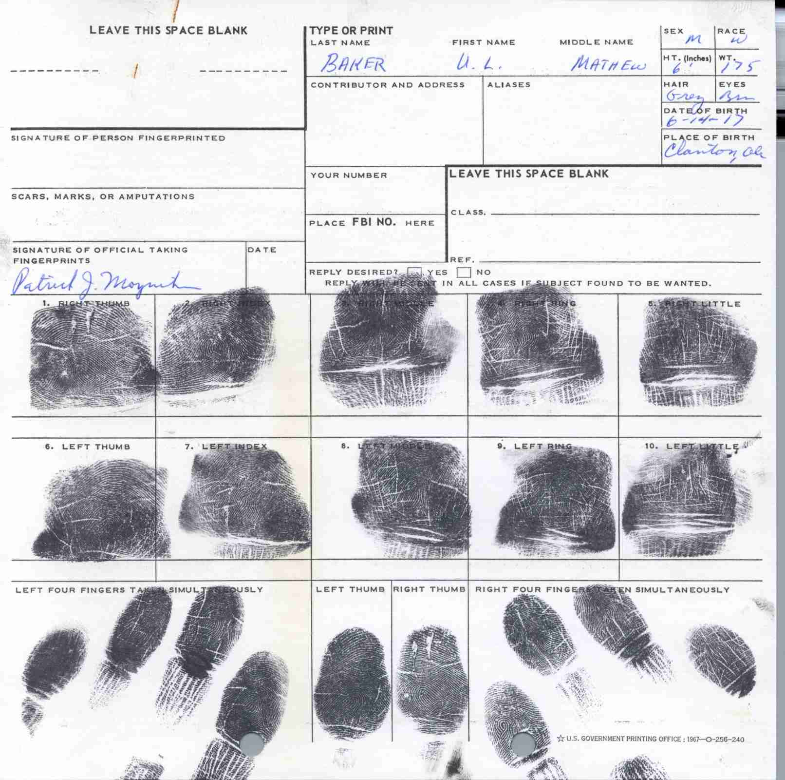 u. l. mathew baker fingerprint card.jpg